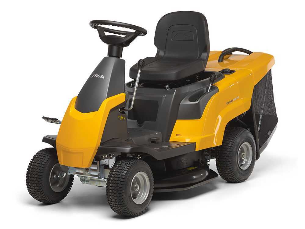 tondeuse rider autoportée stiga combi 166 moteur 224 cm3 largeur de coupe 66 cm Tondeuse Rider autoportée Stiga COMBI 166 - Moteur 224 cm3 - Largeur de coupe 66 cm