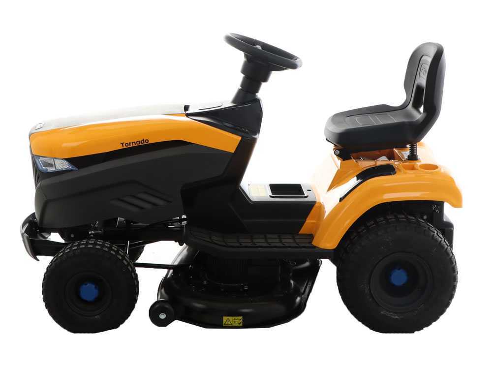 tracteur tondeuse à batterie stiga tornado 7108e moteur électrique à batterie 48v/64ah éjection latérale Tracteur tondeuse à batterie Stiga Tornado 7108e - Moteur électrique à batterie 48V/64Ah - éjection latérale