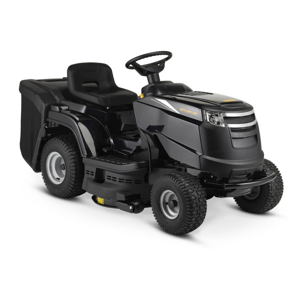 tracteur tondeuse alpina at4 84 ha bac de ramassage boîtier hydrostatique moteur stiga st 400 Tracteur tondeuse Alpina AT4 84 HA - Bac de ramassage - Boîtier hydrostatique - Moteur STIGA ST 400