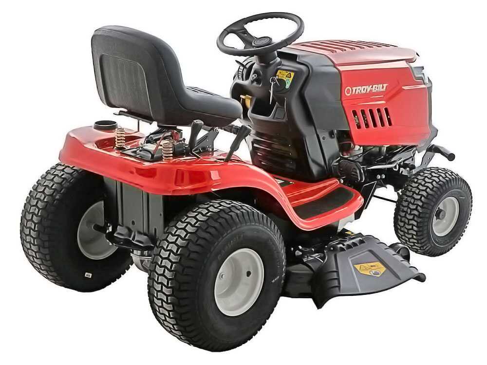 troy bilt bronco 107t s tracteur tondeuse transmission continue cvt éjection latérale Troy Bilt Bronco 107T-S - Tracteur tondeuse - transmission continue CVT - éjection latérale