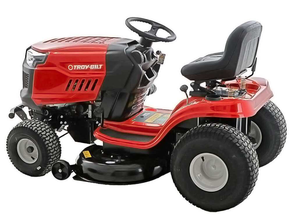 troy bilt bronco 107t s tracteur tondeuse transmission continue cvt éjection latérale Troy Bilt Bronco 107T-S - Tracteur tondeuse - transmission continue CVT - éjection latérale