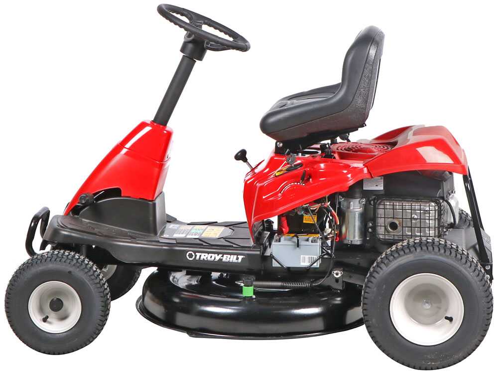 troy bilt tb 76t s tondeuse autoportée avec éjection latérale moteur de 382 cc démarrage électrique Troy-Bilt TB 76T-S - Tondeuse autoportée - avec éjection latérale - Moteur de 382 cc - Démarrage électrique